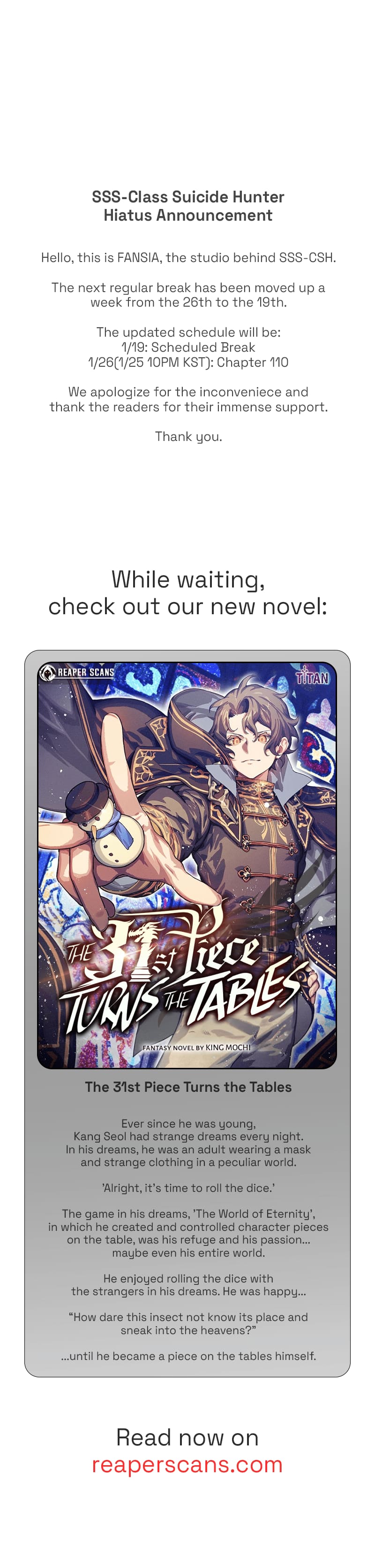 SSS-Class Suicide Hunter, Chapter 109 image 49